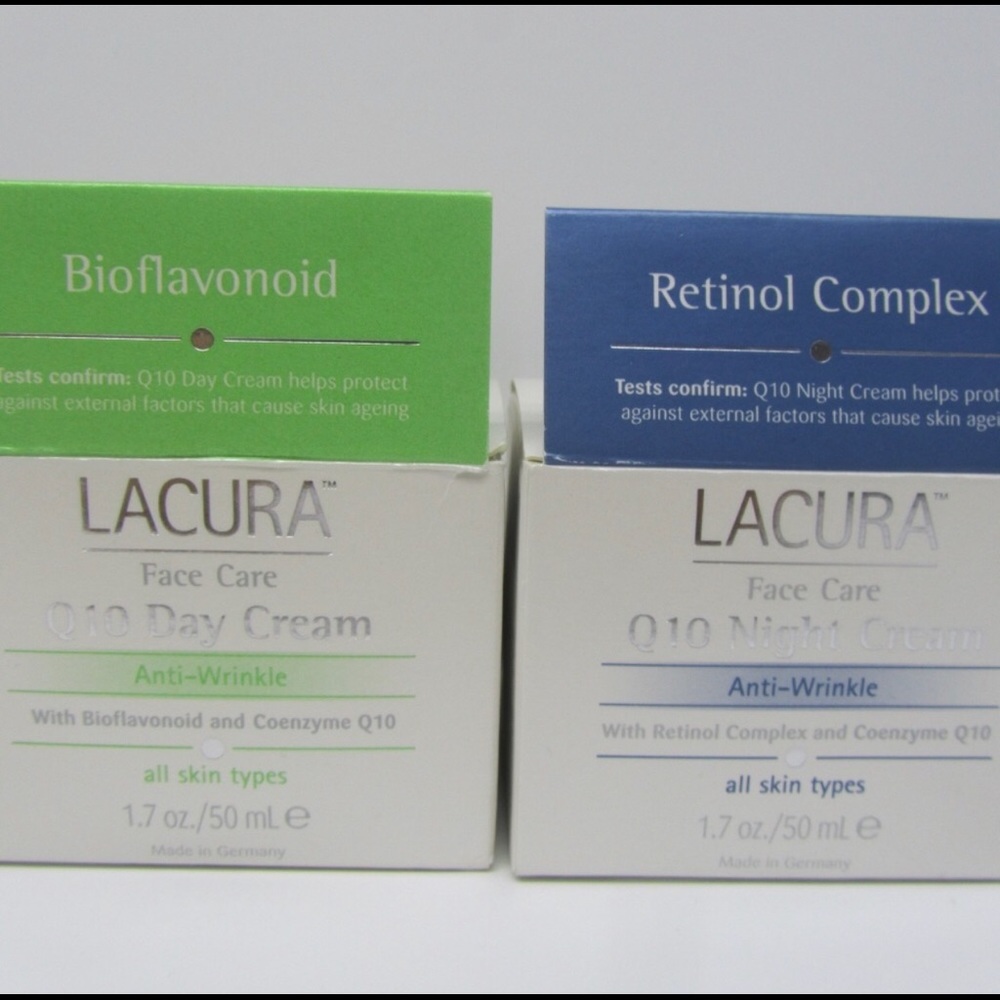 New🔥LACURA Q10 Anti-Wrinkle Face Day Cream+ Night